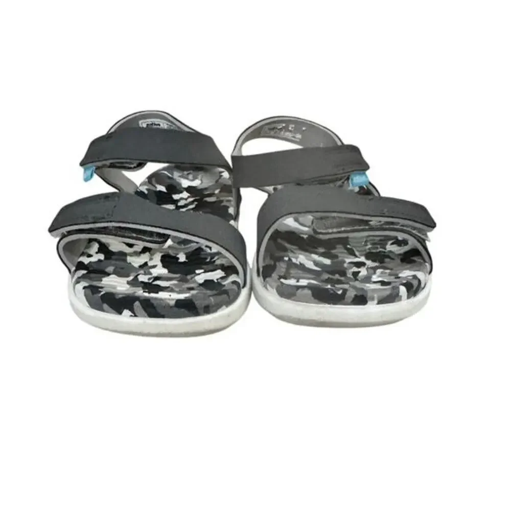 Native Kids Jefferson Sandals Camo Print‎ Size C10 Gray Waterproof Lightweight